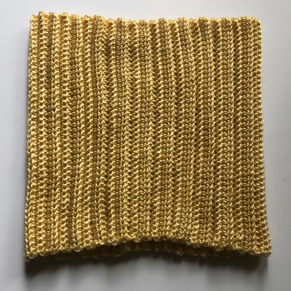 NEW! Unisex Crochet cowl with rib knit look - Picture 3 of 4